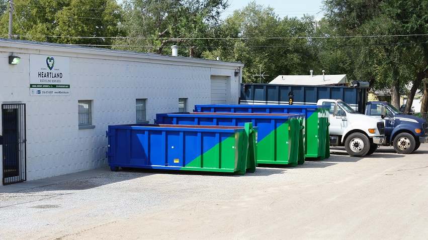 Heartland Recycling Services dumpster renta equipment Dumpster Rental Equipment